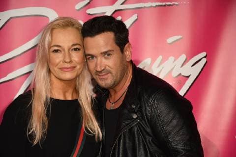 Schauspieler Mareike und Sam Eisenstein kommt am 26.10.2017 in Köln zur Deutschlandpremiere des Musical Dirty Dancing.