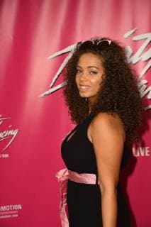 Die Sängerin Makeda Michalke kommt am 26.10.2017 in Köln zur Deutschlandpremiere des Musical Dirty Dancing.