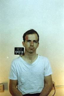 October 26, 2017 - FILE - The government is due to release Thursday more than 3,000 files about the assassination of former President John F. Kennedy. The files would be the last to be released by the National Archives under a 1992 law that ordered the government to make all remaining documents pertaining to the assassination public. There has long been a trove of conspiracy theories surrounding Kennedy s death in Dallas on Nov. 22, 1963, including doubts about whether assassin Lee Harvey Oswald acted alone, as the Warren Commission determined in its report the following year. Pictured: Nov 23, 1963; Dallas, TX, USA; Dallas police took this mug shot of LEE HARVEY OSWALD on November 23, 1963 after he was arrested for assassinating President John F. Kennedy. Dallas USA - ZUMAz03_ 20171026_shg_z03_311 Copyright: xDallasxPolicexDepartmentx