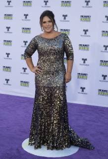 The Mexican actress, comedian and singer Angelica Vale pose as she arrives at the 2017 Latin American Music Awards in Hollywood, California, USA, 26 October 2017. Latin American Awards 2017 !ACHTUNG: NUR REDAKTIONELLE NUTZUNG!  Copyright: xSaalikxKhanx YCP01 20171027-636446822022491040