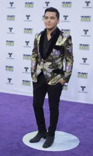 The Mexican singer Christian Nodal pose as he arrives at the 2017 Latin American Music Awards in Hollywood, California, USA, 26 October 2017. Latin American Awards 2017 !ACHTUNG: NUR REDAKTIONELLE NUTZUNG!  Copyright: xSaalikxKhanx YCP01 20171027-636446823341315040