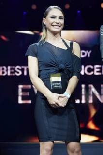 Best Influencer Award Gewinnerin Evelina - Verleihung des McFit NEW BODY Award in Berlin am 26.10.2017. McFit NEW BODY Award