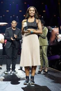 New Body Award Woman Gewinnerin Natalie - Verleihung des McFit NEW BODY Award in Berlin am 26.10.2017. McFit NEW BODY Award