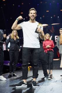 New Body Award Man Gewinner Sjard - Verleihung des McFit NEW BODY Award in Berlin am 26.10.2017. McFit NEW BODY Award