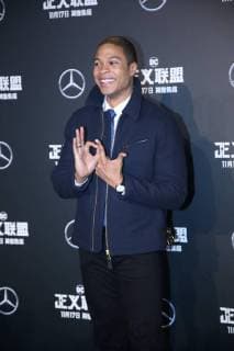 BEIJING, CHINA - OCTOBER 26: Actor Ray Fisher attends Justice League premiere at 798 Art Zone on October 26, 2017 in Beijing, China.  Copyright: xVCGx CFP111130869982