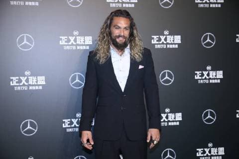 BEIJING, CHINA - OCTOBER 26: Actor Jason Momoa attends Justice League premiere at 798 Art Zone on October 26, 2017 in Beijing, China.  Copyright: xVCGx CFP111130869967