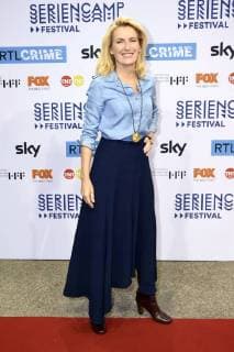 Maria Furtwängler bei der Eröffnung des Serienfestivals Seriencamp mit dem Screening der BBC TV-Serie SS-GB in der Hochschule für Fernsehen und Film. München, 26.10.2017