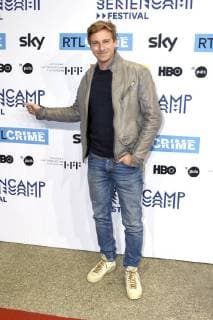 Benedikt Blaskovic bei der Eröffnung des Serienfestivals Seriencamp mit dem Screening der BBC TV-Serie SS-GB in der Hochschule für Fernsehen und Film. München, 26.10.2017