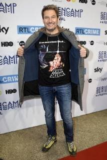 Dieter Bach bei der Eröffnung des Serienfestivals Seriencamp mit dem Screening der BBC TV-Serie SS-GB in der Hochschule für Fernsehen und Film. München, 26.10.2017