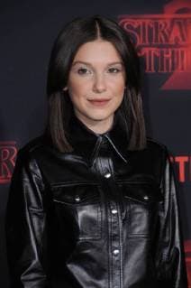 October 26, 2017 - Westwood, CA, U.S. - 26 October 2017 - Westwood, California - Millie Bobby Brown. Netflix s Stranger Things 2 Los Angeles Premiere held at Westwood Village Theater in Westwood. Photo Credit: AdMedia Westwood U.S. - ZUMAa123 20171026_zaa_a123_101 Copyright: xBirdiexThompsonx