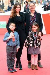 Rome Cinema Fest 2017. Rome Film Festival. Red Carpet The Breadwinner . Pictured: Anita Doron scriptwriter with kids animated movie voices and producer Natalie Ollivier  Copyright: xMaurizioxD Avanzox xIPAx xMaurizioxDxAvanzox