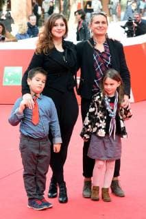Rome Cinema Fest 2017. Rome Film Festival. Red Carpet The Breadwinner . Pictured: Anita Doron scriptwriter with kids animated movie voices and producer Natalie Ollivier  Copyright: xMaurizioxD Avanzox xIPAx xMaurizioxDxAvanzox