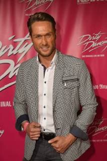 Das Model Nico Schwanz kommt am 26.10.2017 in Köln zur Deutschlandpremiere des Musical Dirty Dancing.