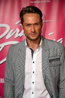 Das Model Nico Schwanz kommt am 26.10.2017 in Köln zur Deutschlandpremiere des Musical Dirty Dancing.