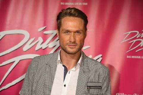 Das Model Nico Schwanz kommt am 26.10.2017 in Köln zur Deutschlandpremiere des Musical Dirty Dancing.