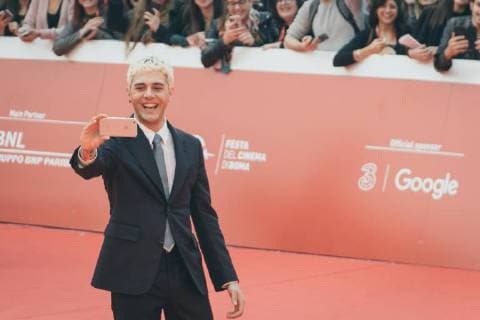 October 27, 2017 - Rome, Italy - Xavier Dolan walks a red carpet during the 12th Rome Film Fest at Auditorium Parco Della Musica on October 27, 2017 in Rome, Italy. Rome Italy  - ZUMAn230 20171027_zaa_n230_281 Copyright: xLucaxCarlinox