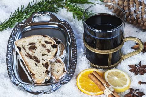 Christmas Stollen And Hot Wine Punch *** Christmas Stollen and Hot Wine Punch  1093502868