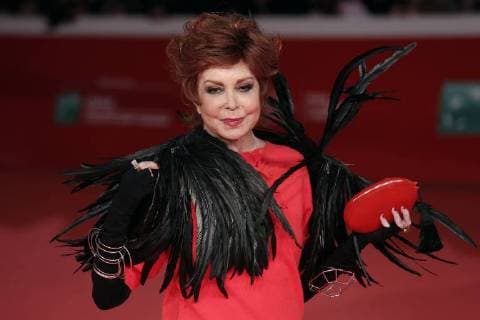 Marina Ripa di Meana Roma 27 10 2017. Auditorium parco della Musica. Festa del Cinema di Roma 2017. Rome October 27th 2017. Rome Film Fest 2017 Foto Samantha Zucchi Insidefoto SamanthaxZucchi