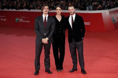 Luca Marinelli, Valentina Belle and Lorenzo Richelmy Roma 27 10 2017. Auditorium parco della Musica. Festa del Cinema di Roma 2017. Rome October 27th 2017. Rome Film Fest 2017 Foto Samantha Zucchi Insidefoto SamanthaxZucchi