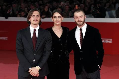 Luca Marinelli, Valentina Belle and Lorenzo Richelmy Roma 27 10 2017. Auditorium parco della Musica. Festa del Cinema di Roma 2017. Rome October 27th 2017. Rome Film Fest 2017 Foto Samantha Zucchi Insidefoto SamanthaxZucchi