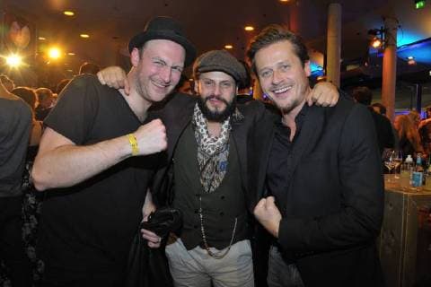 Stephan Grossmann, Manuel Cortez, Roman Knizka McFIT MODELS - Europas groeßte Sportmodelagentur - Auszeichung der sportlich attraktivsten Menschen mit dem NEW BODY AWARD im Tempodrom in Berlin am 26.10.2017