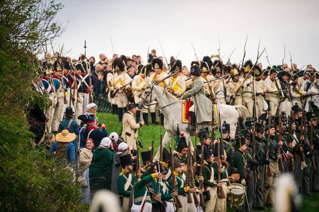 Lützeroda , 151016 , 210. Jahrestag der Schlacht bei Jena und Auerstedt Im Bild: 210. Jahrestag der Schlacht bei Jena und Auerstedt