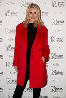 English reality TV star Danielle Armstrong attending London s Natural History Museum ice rink launch. OCTOBER 27th 2017  DFLx172516