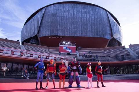 Bilder des Tages Rome: Mazinger Z in Film Festival Red Carpet dedicated to manga Mazinger Z during the third day of the Rome Film Fest Rome Italy Auditorium Parco della Musica  MatteoxNardone