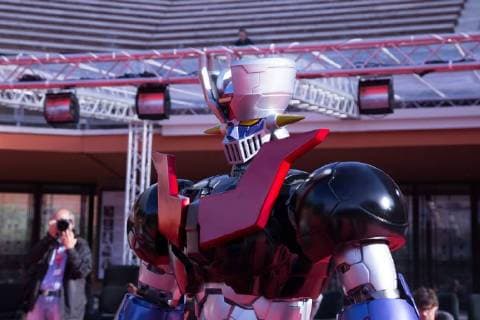 Rome: Mazinger Z in Film Festival Red Carpet dedicated to manga Mazinger Z during the third day of the Rome Film Fest Rome Italy Auditorium Parco della Musica  MatteoxNardone