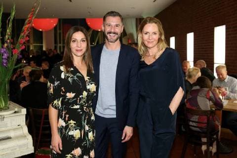 Ulrike C. Tscharre, Jochen Schropp und Carolin Fink bei der Deutsche Akademie für Fernsehen Verleihung und Auszeichnung am 28.10.2017 in Köln Deutsche Akademie fuer Fernsehen Verleihung & Auszeichnung in Koeln, 2017