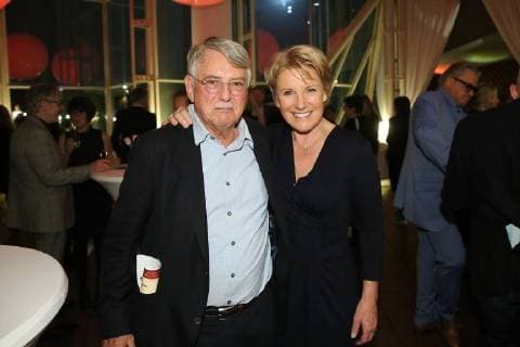 Heinrich Breloer und Mariele Millowitsch bei der Deutsche Akademie für Fernsehen Verleihung und Auszeichnung am 28.10.2017 in Köln Deutsche Akademie fuer Fernsehen Verleihung & Auszeichnung in Koeln, 2017