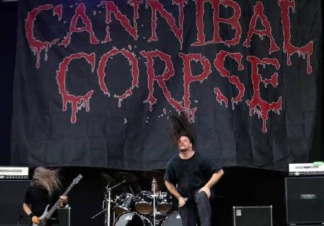 October 28, 2017 - EUM20171028ESP27.JPG.TOLUCA, Mex MusicMusica-Knotfest.- Aspectos generales del Knotfest festival alternativo de metal, banda Cannibal Corpse, 28 de octubre de 2017. Foto: Agencia EL UNIVERSALJenifer NavaMAVC Mexico City Mexico  - ZUMAu78_ 20171028_zaf_u78_161 Copyright: xElxUniversalx