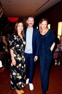 Schauspieler Ulrike C. Tscharre, Jochen Schropp und Carolin Fink , l-r, am 28.10.2017 in Köln bei der Verleihung von Auszeichnungen an Fernsehschaffende aller creativen Gewerke durch die Deutsche Akademie für Fernsehen - DAFF - . Zum 5. mal werden hier herausragende Leistungen bei der Herstellung deutscher Fernsehprogramme gewürdigt.