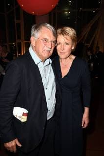 Regisseur Heinrich Breloer und Schauspieler Mariele Millowitsch , l-r, am 28.10.2017 in Köln bei der Verleihung von Auszeichnungen an Fernsehschaffende aller creativen Gewerke durch die Deutsche Akademie für Fernsehen - DAFF - . Zum 5. mal werden hier herausragende Leistungen bei der Herstellung deutscher Fernsehprogramme gewürdigt.