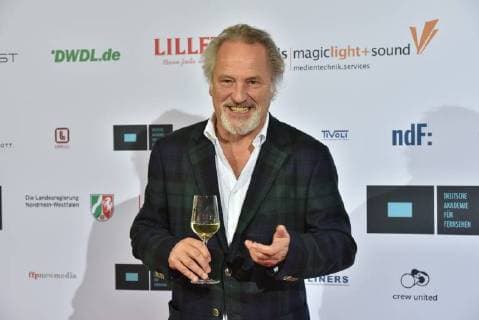 Der Regisseur Kaspar Heidelbach am 28.10.2017 in Köln bei der Verleihung von Auszeichnungen an Fernsehschaffende aller creativen Gewerke durch die Deutsche Akademie für Fernsehen - DAFF - . Zum 5. mal werden hier herausragende Leistungen bei der Herstellung deutscher Fernsehprogramme gewürdigt.