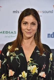 Schauspielerin Ulrike C. Tscharre am 28.10.2017 in Köln bei der Verleihung von Auszeichnungen an Fernsehschaffende aller creativen Gewerke durch die Deutsche Akademie für Fernsehen - DAFF - . Zum 5. mal werden hier herausragende Leistungen bei der Herstellung deutscher Fernsehprogramme gewürdigt.