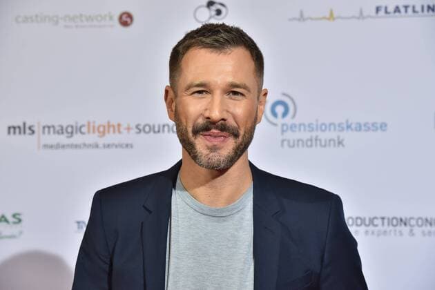 Moderator Jochen Schropp am 28.10.2017 in Köln bei der Verleihung von Auszeichnungen an Fernsehschaffende aller creativen Gewerke durch die Deutsche Akademie für Fernsehen - DAFF - . Zum 5. mal werden hier herausragende Leistungen bei der Herstellung deutscher Fernsehprogramme gewürdigt.