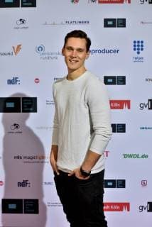 Schauspieler Rick Okon am 28.10.2017 in Köln bei der Verleihung von Auszeichnungen an Fernsehschaffende aller creativen Gewerke durch die Deutsche Akademie für Fernsehen - DAFF - . Zum 5. mal werden hier herausragende Leistungen bei der Herstellung deutscher Fernsehprogramme gewürdigt.