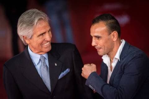 Stronger Red Carpet - 12th Rome Film Fest Rome, Italy October 28,2017, Nino Benvenuti walks a red carpet for Stronger during the 12th Rome Film Fest at Auditorium Parco Della Musica on October 28, 2017 in Rome, Italy. Rome Italy Italy  AndreaxRonchini