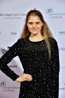 Stephanie Lexer am 28.10.2017 in Köln bei der Verleihung von Auszeichnungen an Fernsehschaffende aller creativen Gewerke durch die Deutsche Akademie für Fernsehen - DAFF - . Zum 5. mal werden hier herausragende Leistungen bei der Herstellung deutscher Fernsehprogramme gewürdigt.
