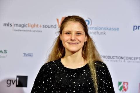 Stephanie Lexer am 28.10.2017 in Köln bei der Verleihung von Auszeichnungen an Fernsehschaffende aller creativen Gewerke durch die Deutsche Akademie für Fernsehen - DAFF - . Zum 5. mal werden hier herausragende Leistungen bei der Herstellung deutscher Fernsehprogramme gewürdigt.