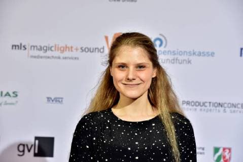 Stephanie Lexer am 28.10.2017 in Köln bei der Verleihung von Auszeichnungen an Fernsehschaffende aller creativen Gewerke durch die Deutsche Akademie für Fernsehen - DAFF - . Zum 5. mal werden hier herausragende Leistungen bei der Herstellung deutscher Fernsehprogramme gewürdigt.