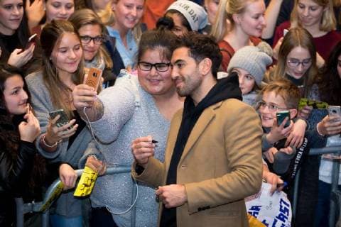 Film Fack ju Göhte 3 Film Fack ju Göhte 3 Vorstellung im Kino Cinemaxx Dammtor mit Schauspieler Elyas M Barek, Hamburg, 29.10.2017