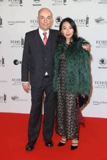 Hamburg Regisseur Christian Berger mit Diana Echo Klassik 2017 Verleihung in der Elbphilharmonie in Hamburg am 29.10.2017