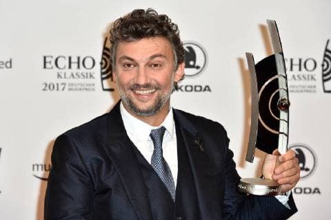Preisträger Jonas Kaufmann bei der Verleihung vom Echo Klassik am 29.10.2017 in Hamburg Echo Klassik 2017 in Hamburg - Preistraeger Photocall