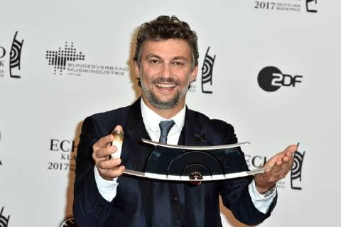 Preisträger Jonas Kaufmann bei der Verleihung vom Echo Klassik am 29.10.2017 in Hamburg Echo Klassik 2017 in Hamburg - Preistraeger Photocall