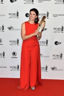 Preisträgerin Ksenija Sidorova bei der Verleihung vom Echo Klassik am 29.10.2017 in Hamburg Echo Klassik 2017 in Hamburg