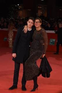 Foto IPP Gioia Botteghi 30 10 2017 Roma Festa del cinema di Roma red carpet Roberta Beta con il figlio Italy Photo Press - World Copyright  0