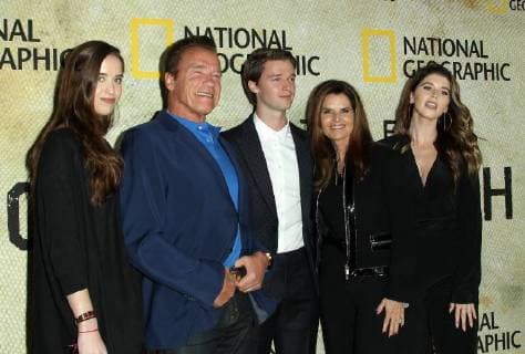 Premiere du film The Long Road Home a Los Angeles. 30 October 2017 - Los Angeles, California - Christina Schwarzenegger, Arnold Schwarzenegger, Patrick Schwarzenegger, Maria Shriver and Katherine Schwarzenegger. National Geographic?s The Long Road Home Premiere held at Royce Hall in UCLA in Los Angeles. Photo Credit: AdMedia 221896 AdMedia Starface 2017-10-30 CA Los Angeles Etats-Unis  Copyright: xAdMediax STAR_221896_057