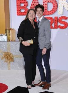 October 30, 2017 - Westwood, CA, U.S. - 30 October 2017 - Westwood, California - Camryn Manheim, Milo Manheim. A Bad Moms Christmas Los Angeles Premiere held at Regency Village Theater in Westwood. Photo Credit: AdMedia Westwood U.S. - ZUMAa123 20171030_zaa_a123_170 Copyright: xBirdiexThompsonx